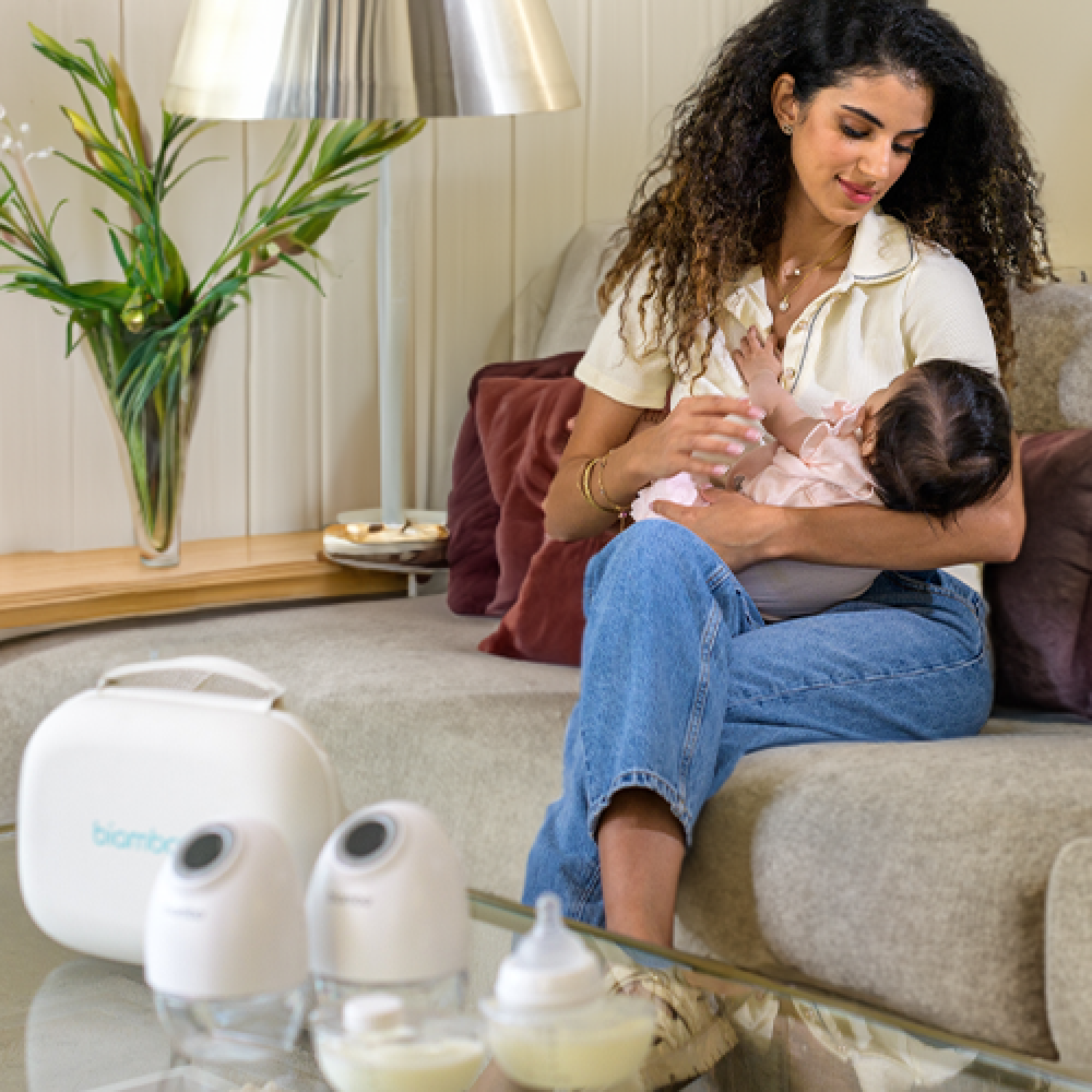 Biamba Pump Pro New Wearable Breast Pump